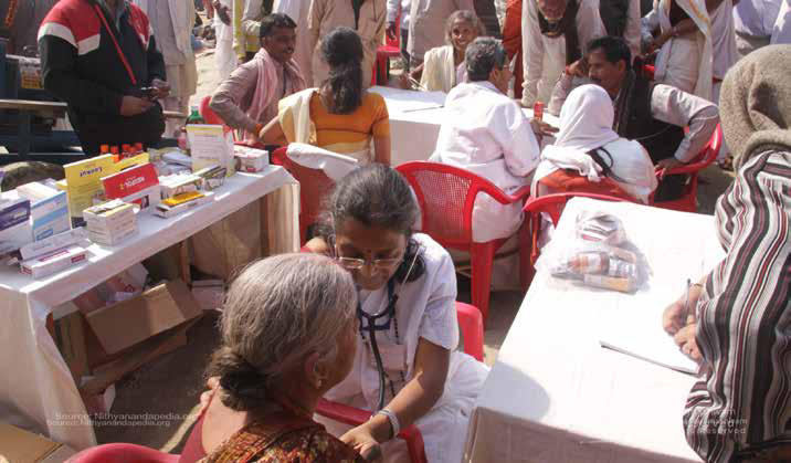 Annalaya & Vaidyalaya Ujjain 2016 & Nasik 2015 Large-scale facilities for free medical camps and food charity during the Simhasth Kumbh Mela2